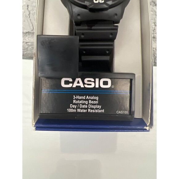 Casio Black 100m Water Resistant Watch - Picture 3 of 4